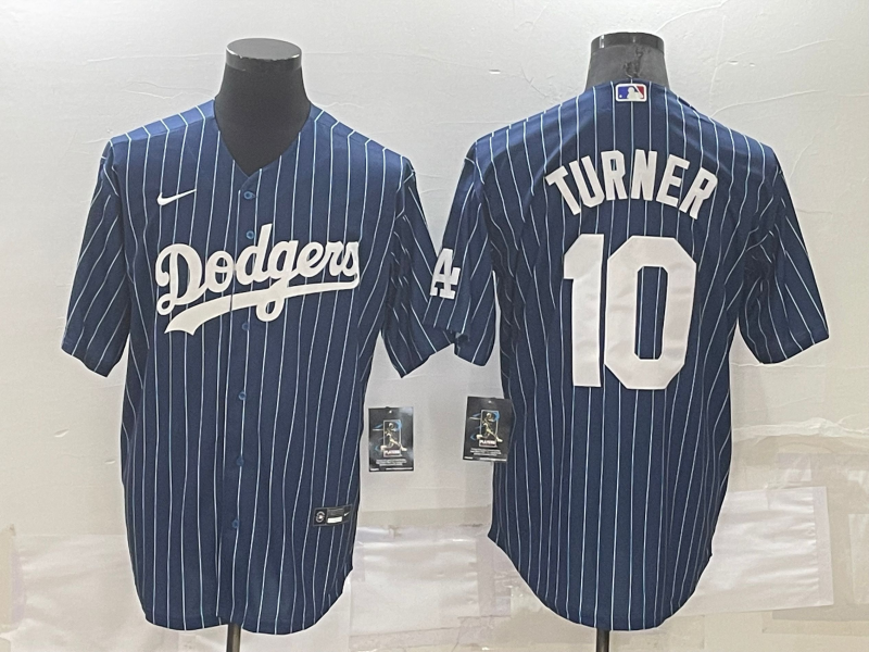 Men's Los Angeles Dodgers #10 Justin Turner Navy Cool Base Stitched Baseball Jersey Men's Los Angeles Dodgers #10 Justin Turner Navy Cool Base Stitched Baseball Jersey